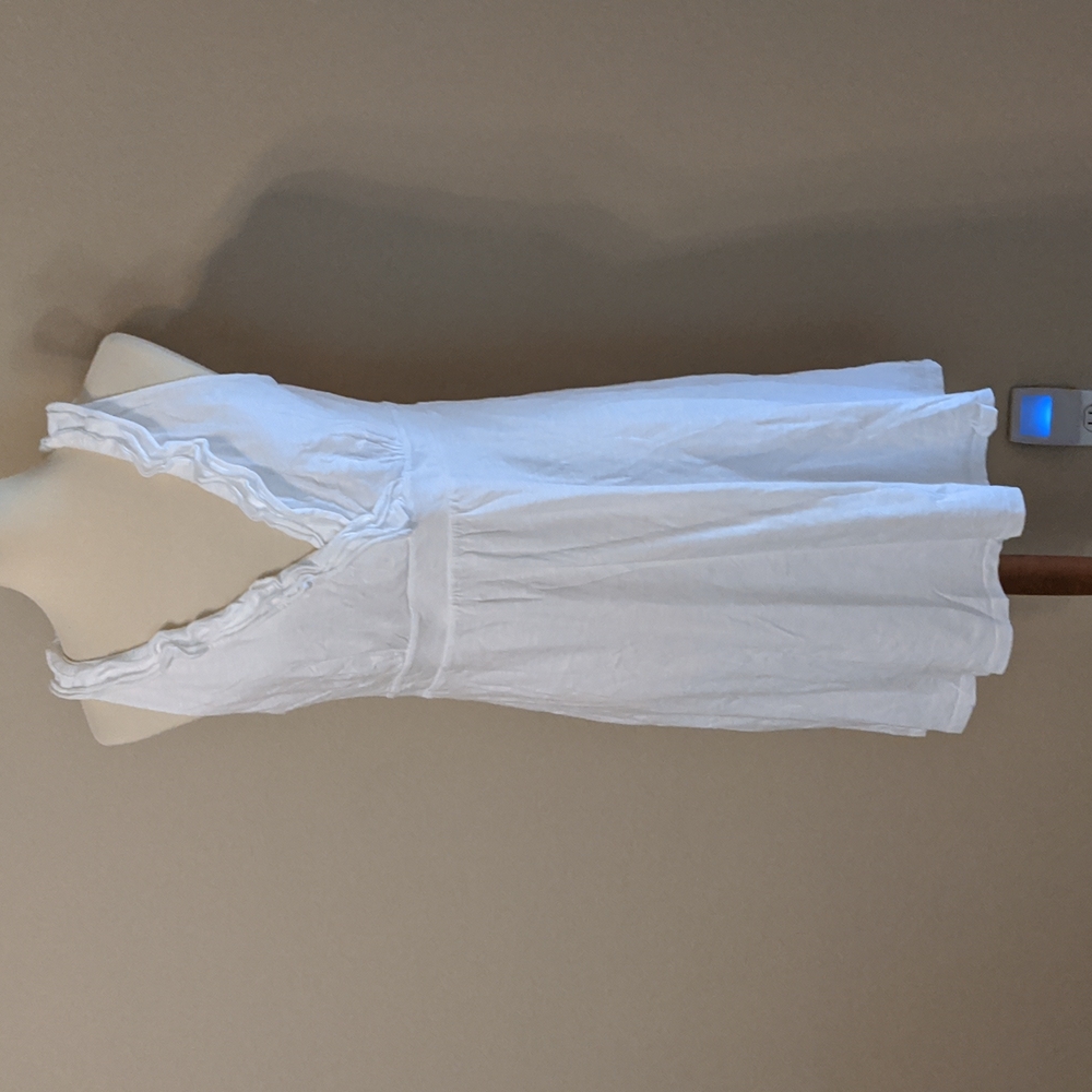 Loft White Dress Size M